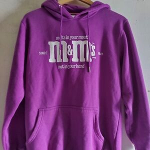 M&M's Purple Logo Hoodie